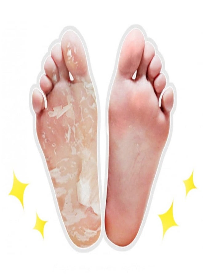 Cettua Clean and Simple Exfoliating Foot Mask 4 PACK, Foot Peeling Mask, Dermatologist Tested, No Paraben, No Pigment, No Talc - Image 2